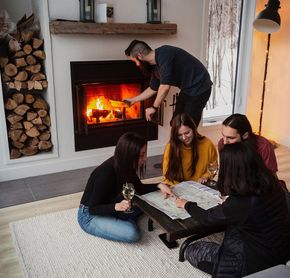Au coin du feu