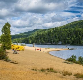 Mont-Tremblant park beaches