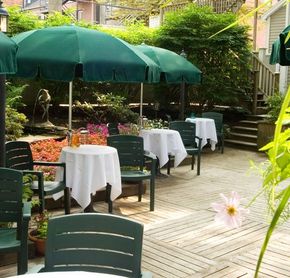 Terrace, garden