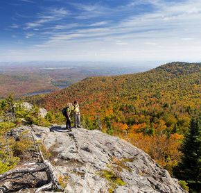 Hiking trails, Mont Orford