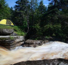 Tent site
