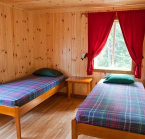 Chalet Lac Sept Îles - Chambre