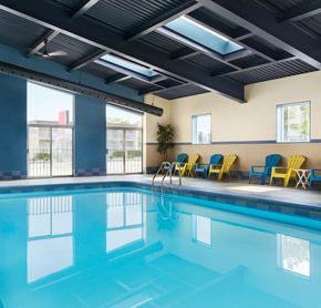 Heated indoor pool