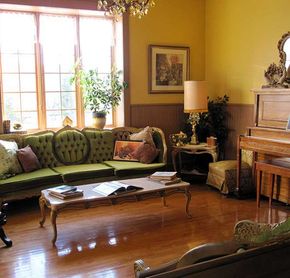 Gîte à l'Abri du Clocher - Salon