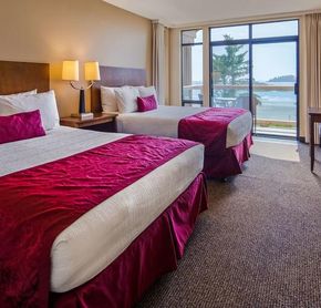 Ocean view room, 2 queen bed