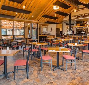 Restaurant and bar