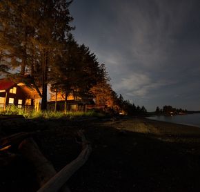 Riverfront cabin
