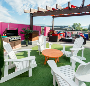 Rooftop patios