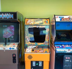 Retro Arcade area