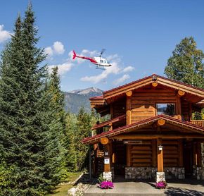 Round log cabin