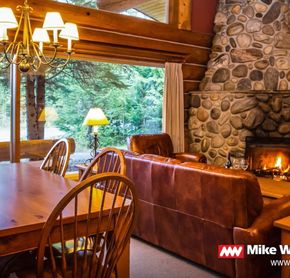 Dining room, living room