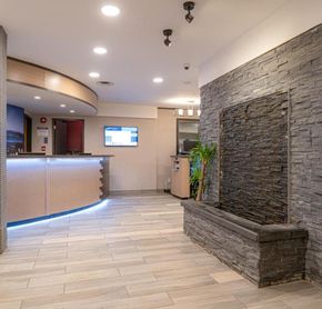 Reception area