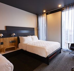 Two queen bed room