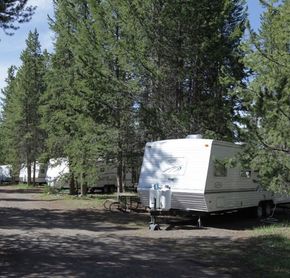 Camping Colter Bay RV Park, Moran, WY