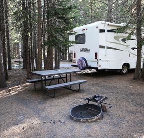 Grant Village campground