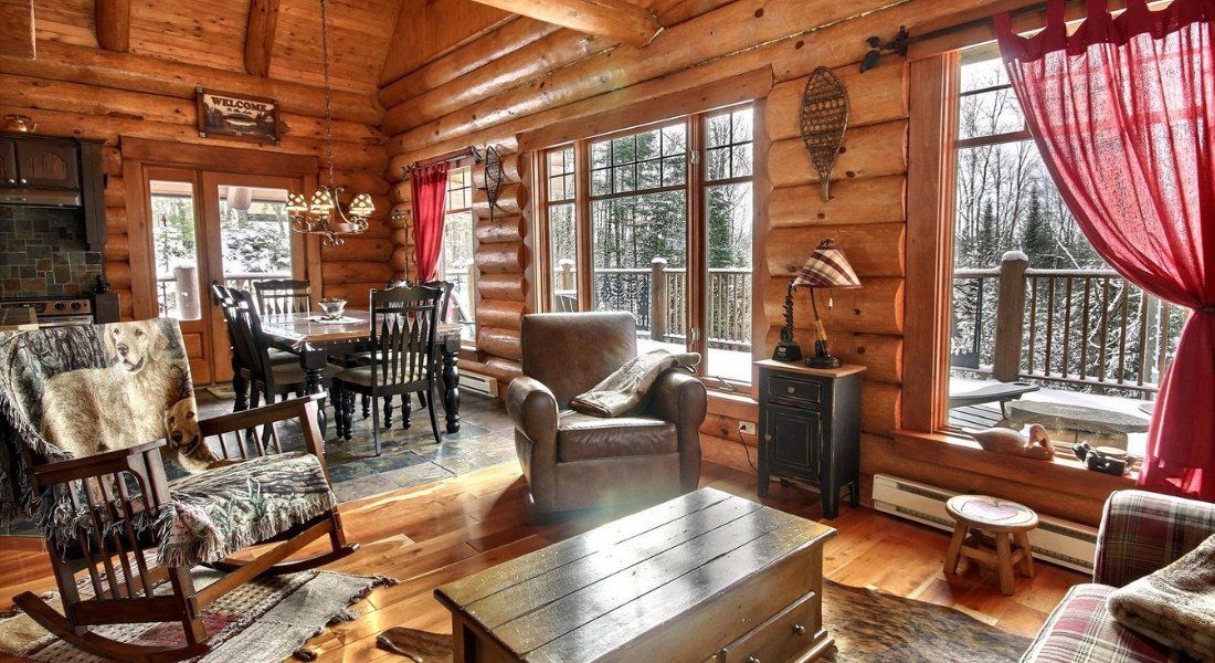 Chalet Sitelle Petit chalet en bois rond