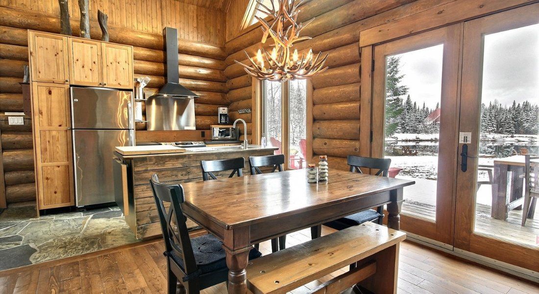 Chalet région de Québec Chalet moderne à louer