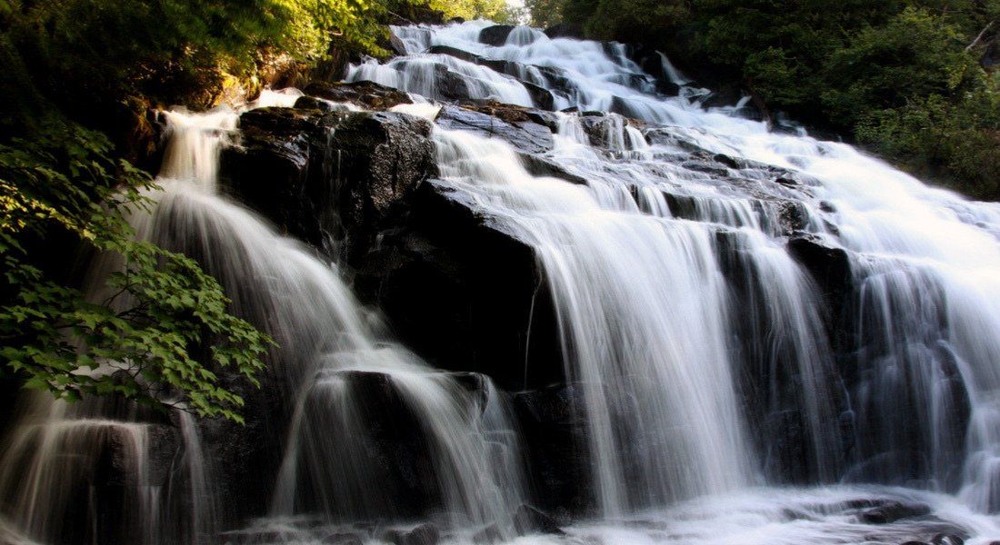Chutes Waber dans le parc de la Mauricie