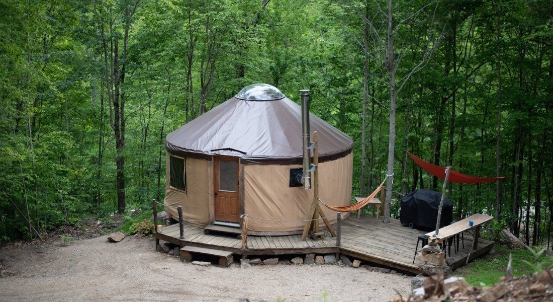 Borefüge Yourte en Outaouais au Québec