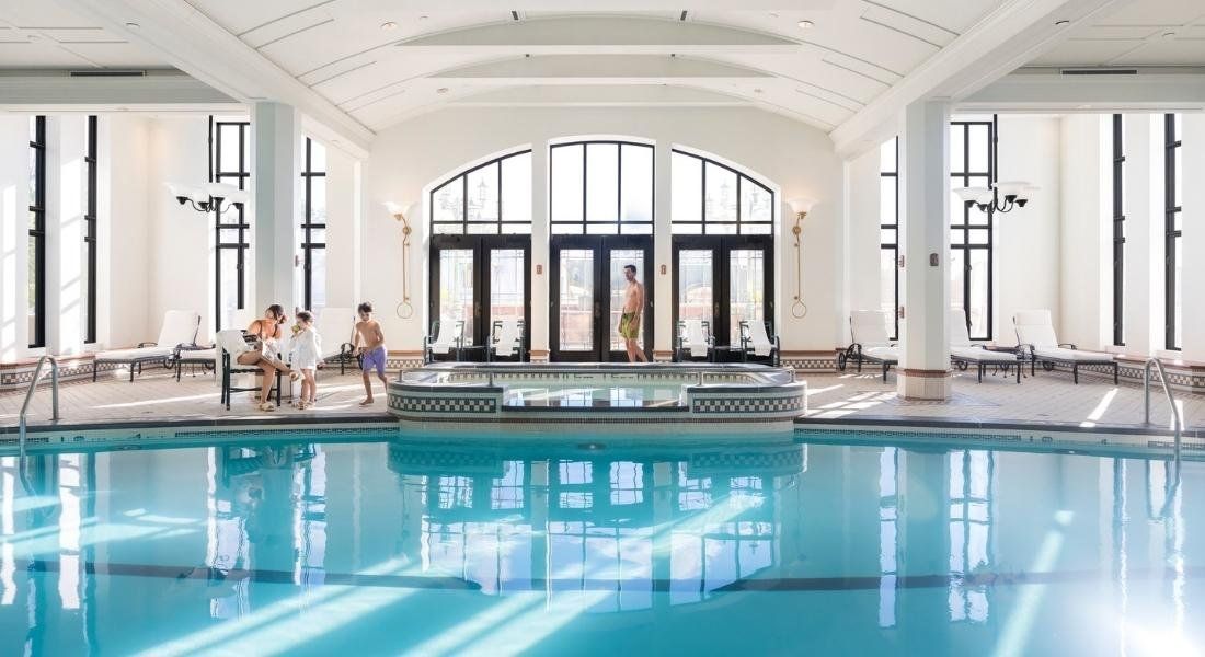 @ Fairmont Le Château Frontenac Piscine de l'hôtel