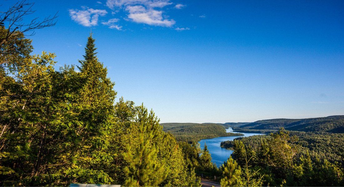 View from the Le Passage lookout