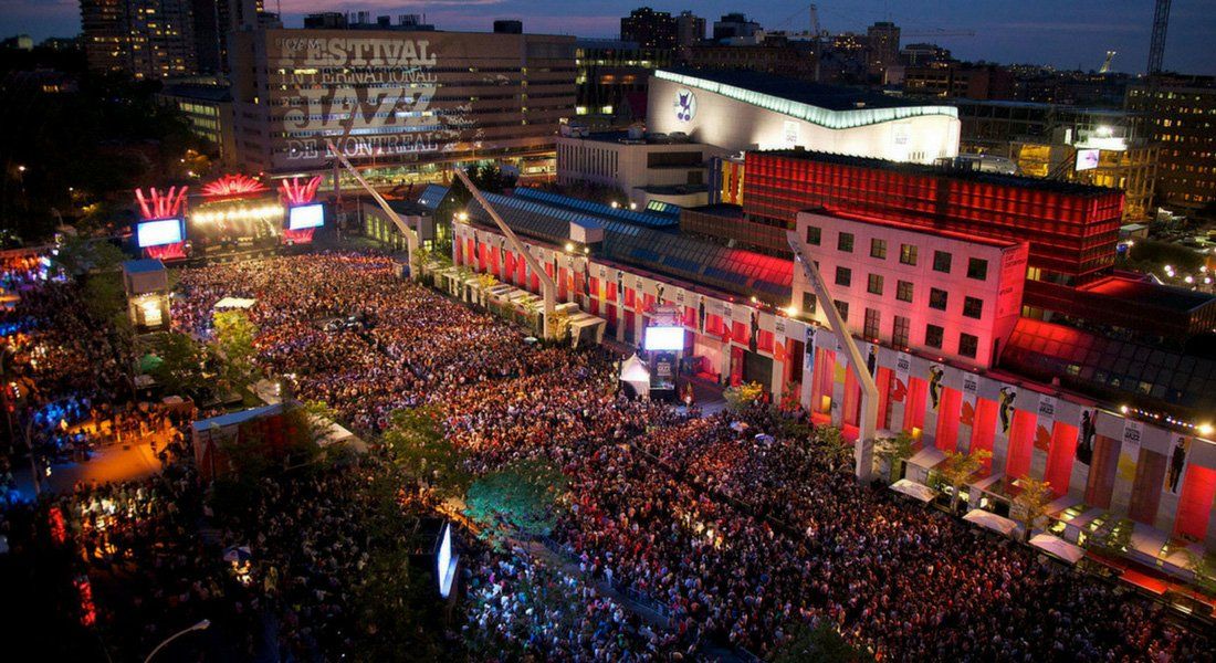 things to do in montreal Jazz Festival, Quartier des spectacles, Montreal