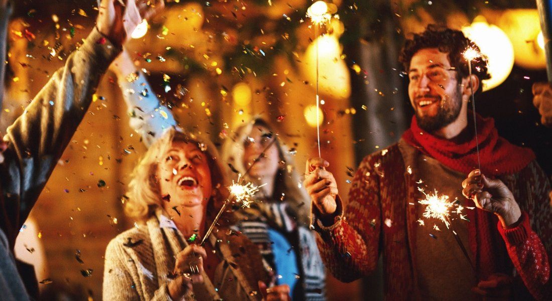 Célébration du réveillon du jour de l'an Réveillon du nouvel an au Québec
