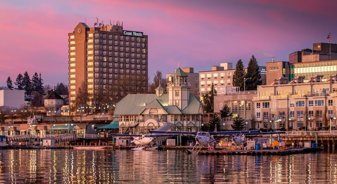 Promenade de Nanaimo sur l'île de Vancouver visiter île de vancouver