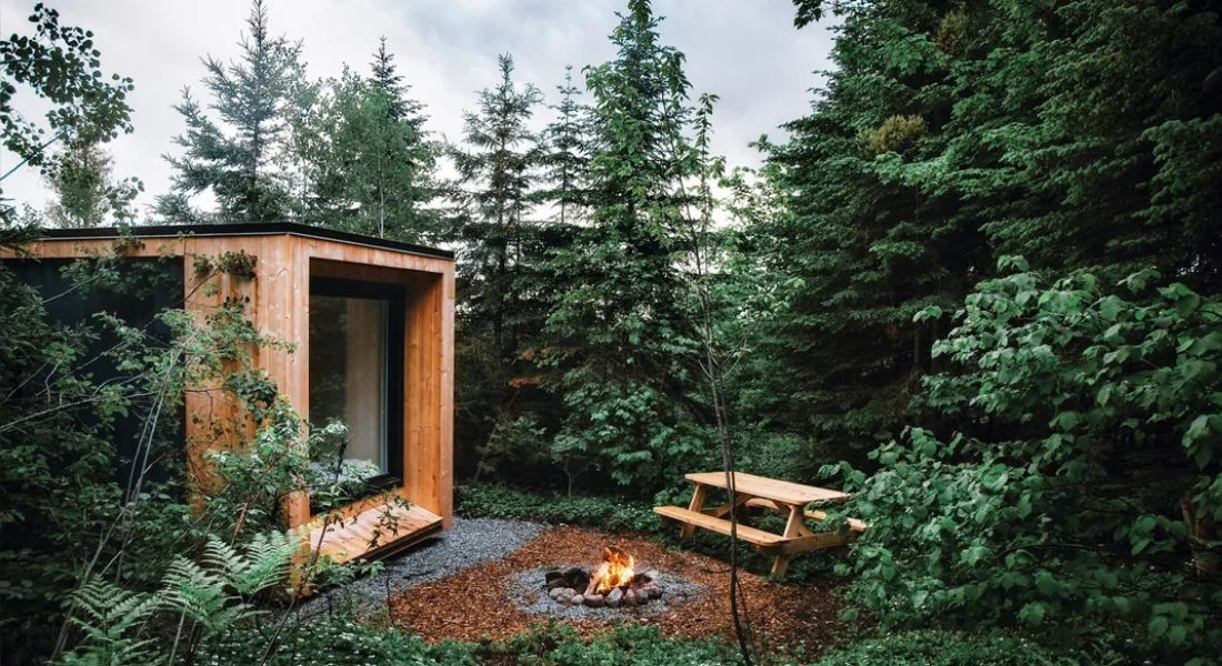 Hébergement insolite en pleine nature, Charlevoix hebergement charlevoix