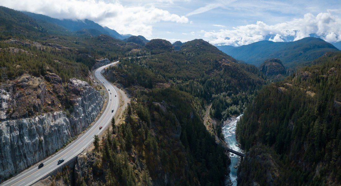 Top 10 scenic routes in Western Canada
