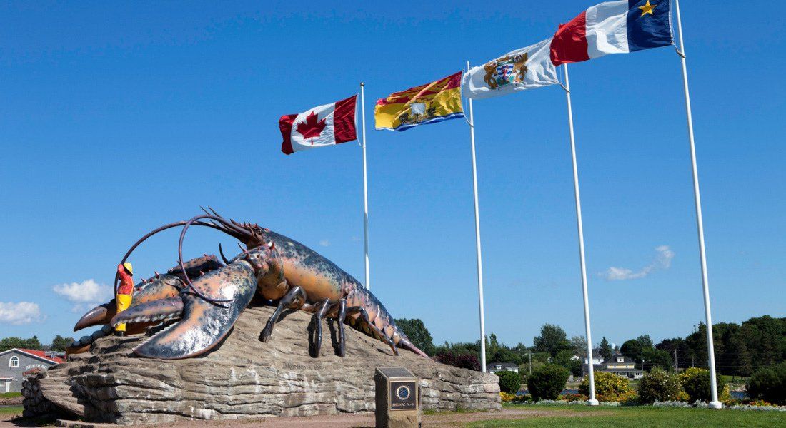 Shédiac Homard géant de Shédiac au Nouveau-Brunswick