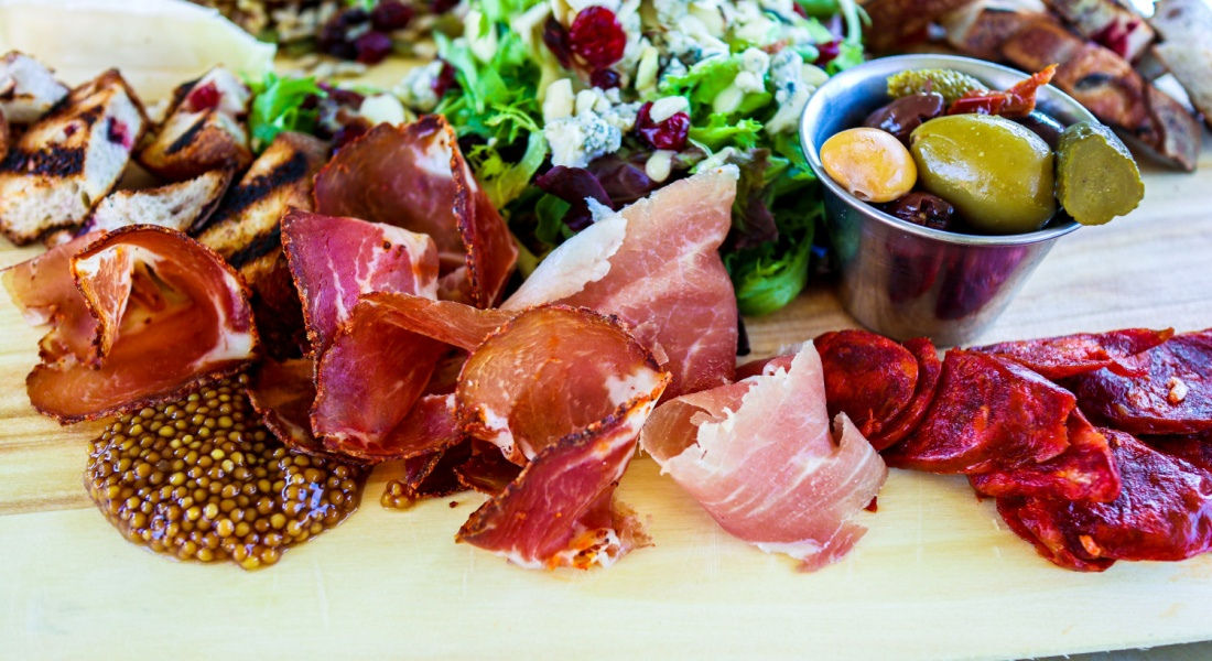 Planche de dégustation Dégustation de produits du terroir