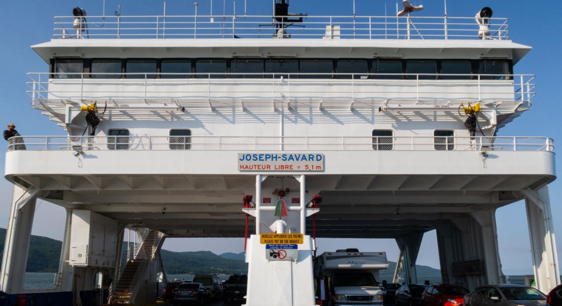 Traversier, Isle-aux-Coudres Isle aux coudres traversier