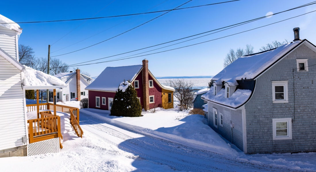 Charlevoix enneigé Charlevoix en hiver