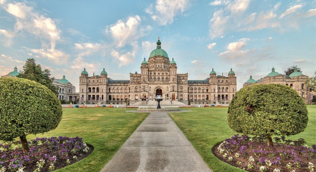 Victoria sur l'île de Vancouver