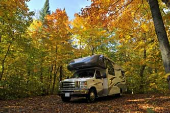 When is the best time for RV road trip in Canada?