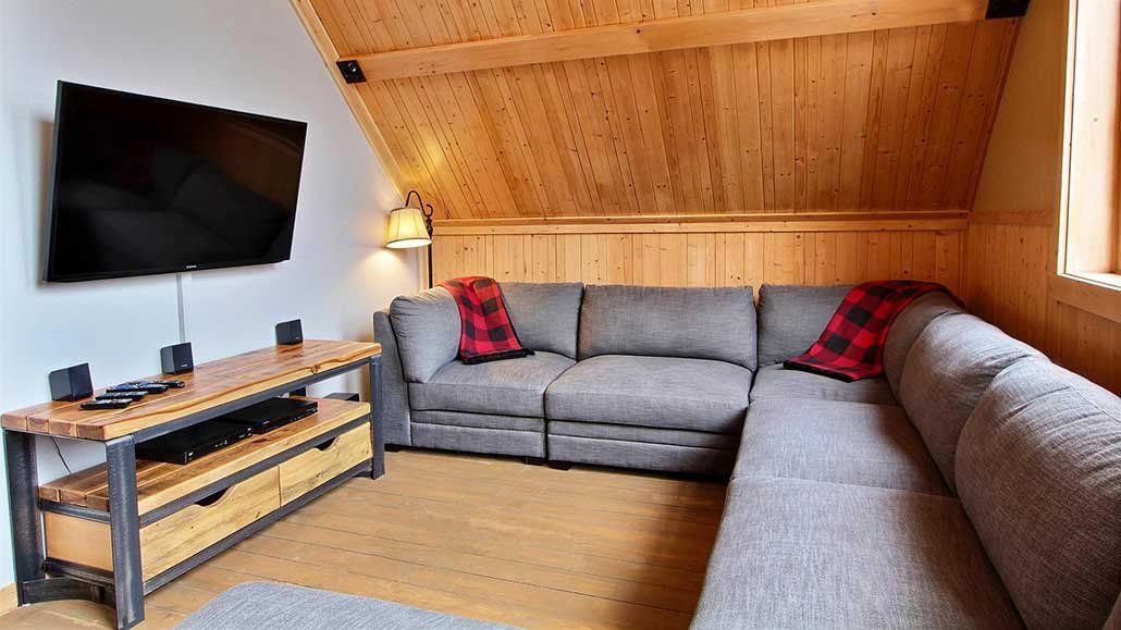 Salon mezzanine Chalet Forestier