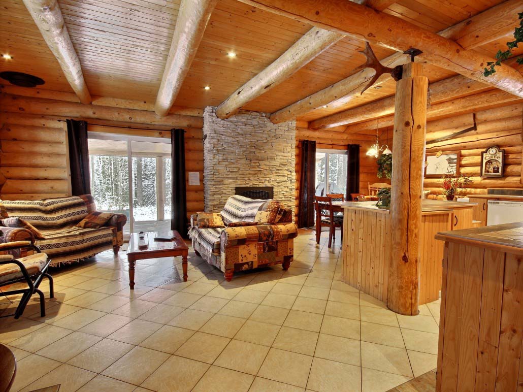 Salle principale Chalet Ours Blanc