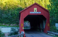Point Wolfe covered bridge