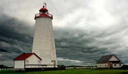 Phare de l'Île Miscou, Péninsule Acadienne