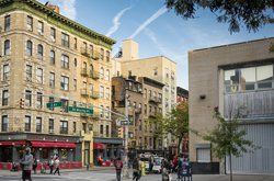 St Mark's Place in Manhattan