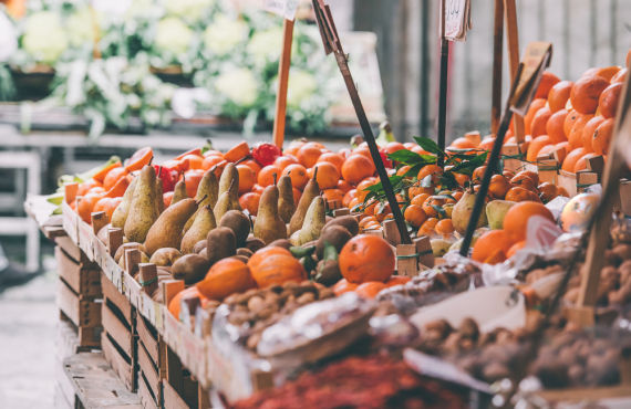 Palermo, fruit market