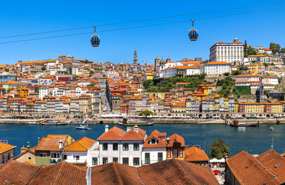 Porto, téléphérique de Gaia