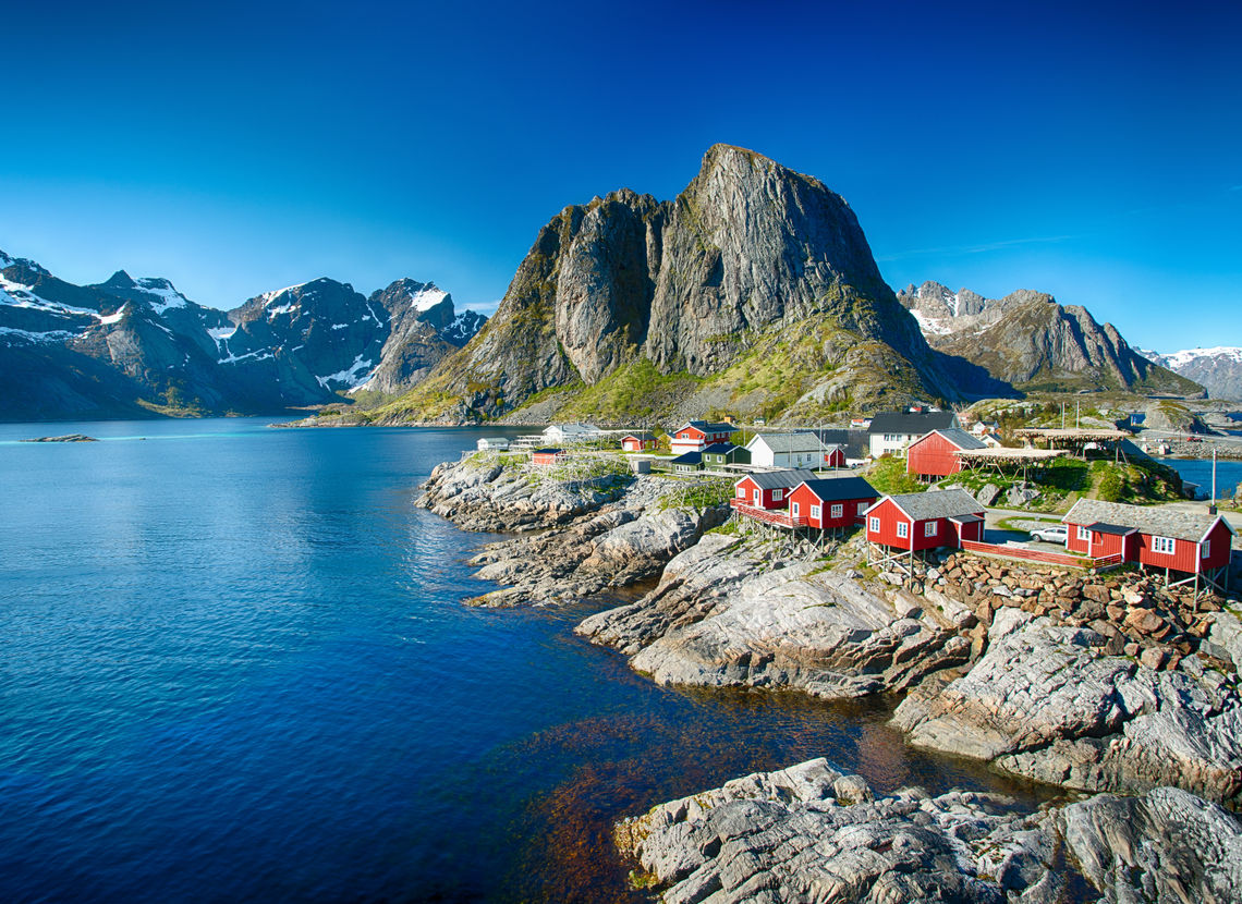 A Lofoten's village