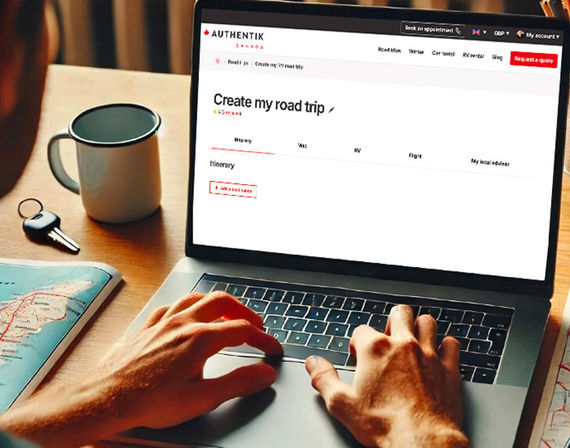Create your road trip from scratch