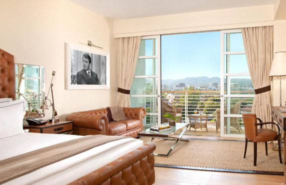 Chambre du Cameo Beverly Hills