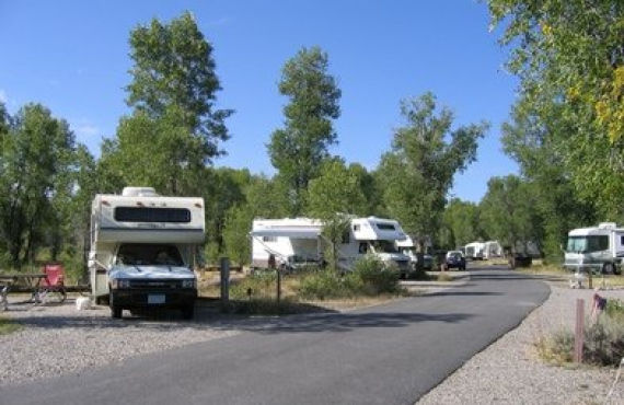Gros Ventre Campground - Grand Teton