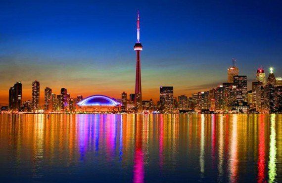 Coucher de soleil sur Toronto (Ontario Tourism)