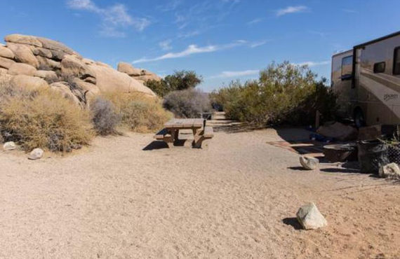 Camping Jumbo Rocks - Parc National Joshua Tree 