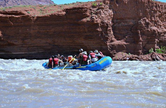 Descente en rafting sur le fleuve Colorado, Moab, UT